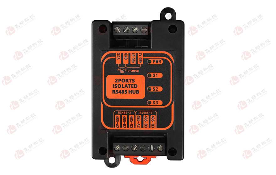HJCA16海角官网科技-1进2出 485集线器/中继器