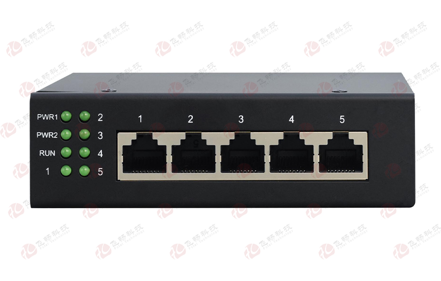 HJCA16海角官网科技-工业轨式钢壳 5路千兆电 91海角社区下载